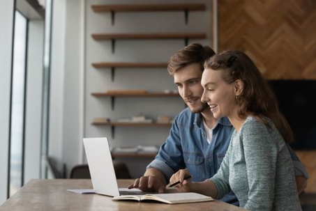 couple working together on computer